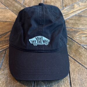 Vans Black Logo Baseball Cap